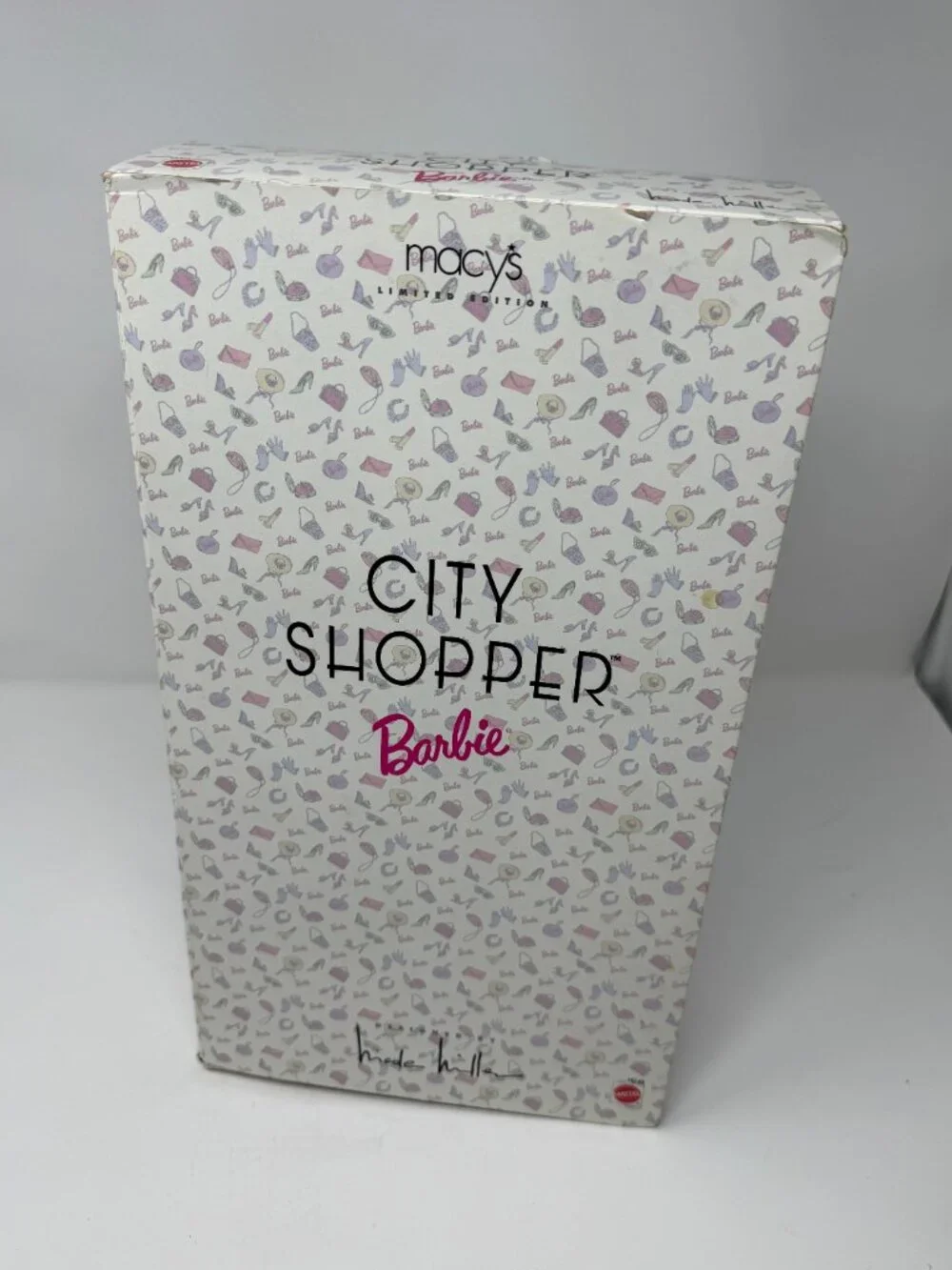 Vintage 1996 Barbie City Shopper Macy’s Nicole Miller Doll NRFB